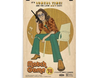 Match Game 78 - Brett Somers - Grindhouse Poster