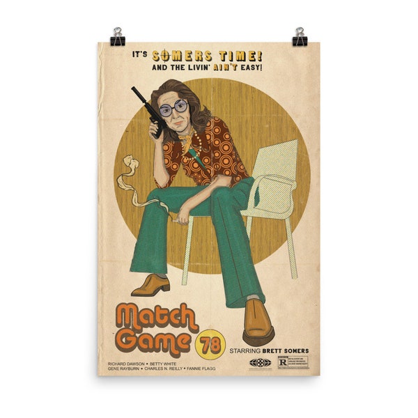 Match Game 78 - Brett Somers - Grindhouse Poster