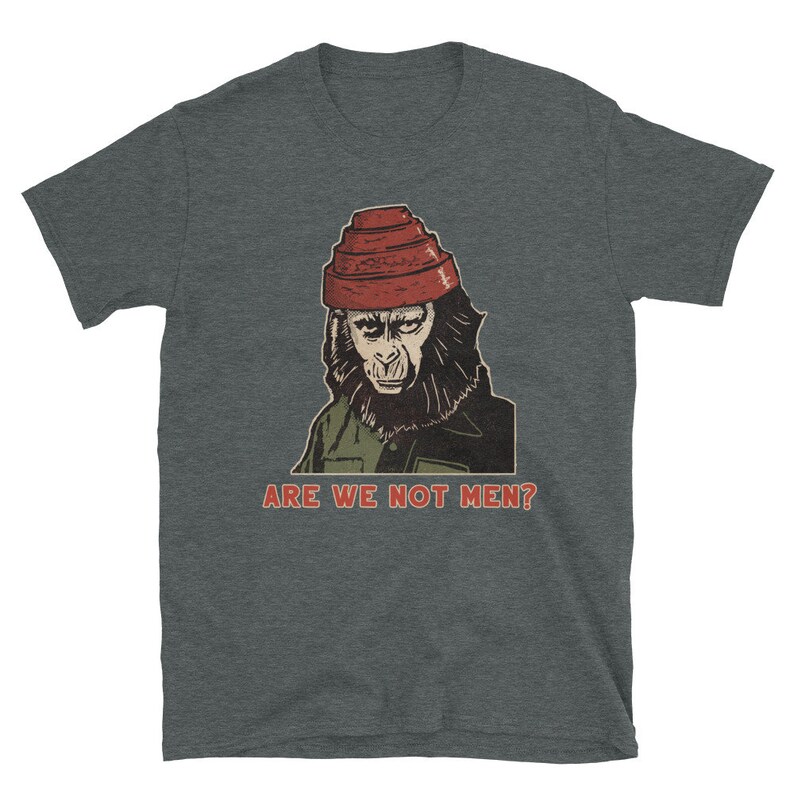 Are we not men Devo Planet of the Apes Short-Sleeve Unisex T-Shirt image 4