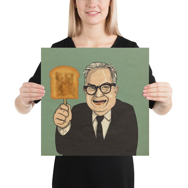 Larry Bud Melman Toast on a Stick Poster