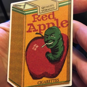 Red Apple Cigarettes - Quentin Tarantino Sticker