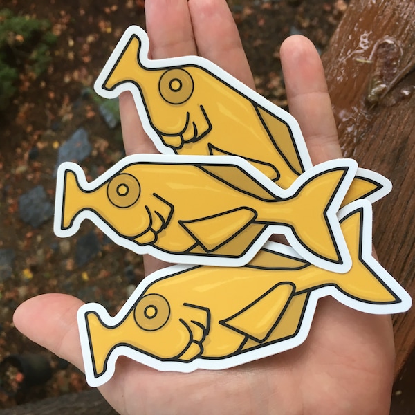 Hitchhiker's Guide to The Galaxy-Babel Fish Sticker