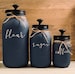 Mason Jar Canister Set 