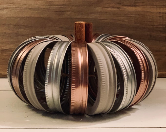 Mason Jar Lid Pumpkin Fall Autumn Pumpkin Mason Jar Lids Etsy