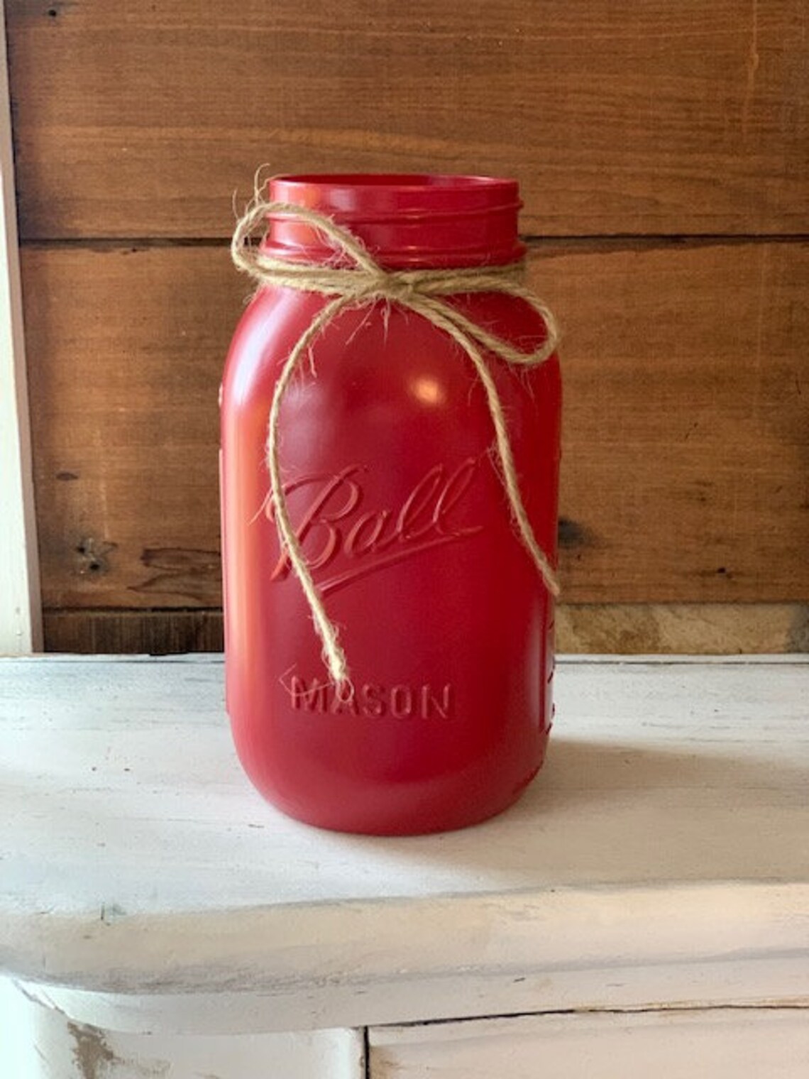 Set of 3 July 4th Mason Jars Etsy