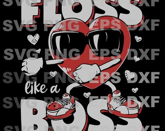 Download Floss like a boss svg | Etsy