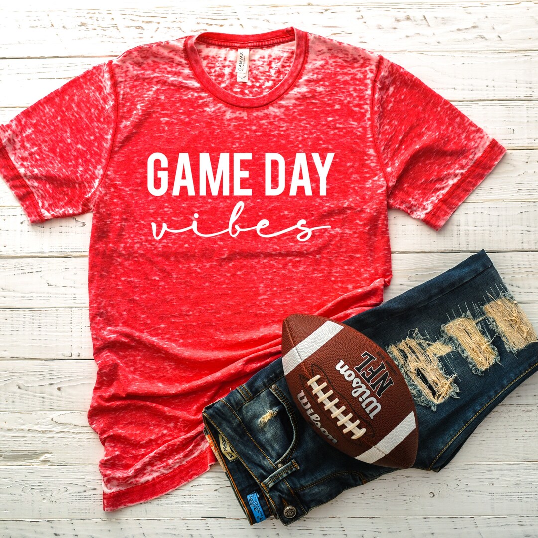 Game Day Vibes Sports Football Baseball Basketball Script - Etsy