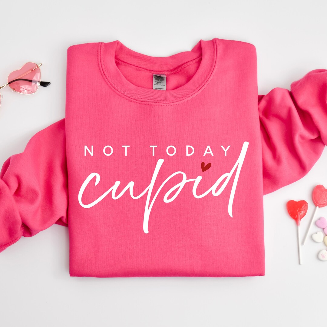 Zero Fs A Day Keeps Cupid Away Sweatshirt main image 1