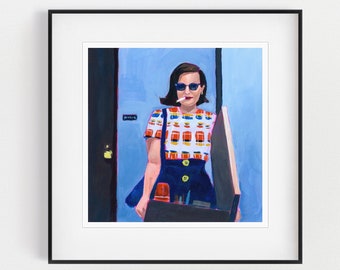 Mad Men Art Etsy