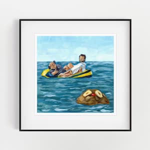 Rum Ham, Danny Devito Art Print, Danny Devito, Frank Reynolds, Rob McElhenney, It's Always Sunny, Wall Art, Acrylic Painting, Fine Art Print