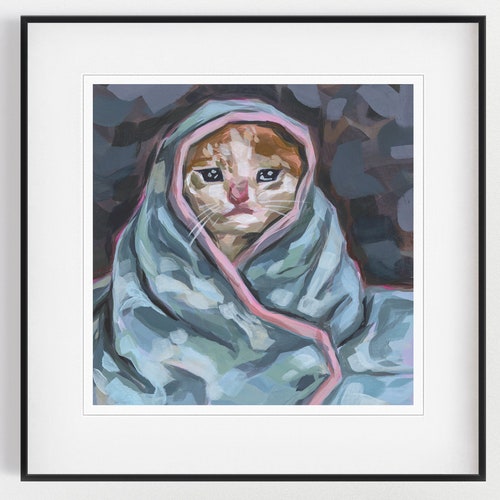 Cat Art Print Cats Sad Cat Meme Animal Art Print Funny Cat - Etsy Canada Cat Art Print Cats Sad Cat Meme Animal Art Print Funny Cat - Etsy Canada
