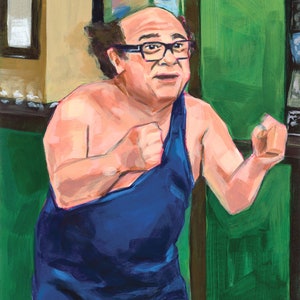 Danny Devito Art Print, Danny Devito, Its Always Sunny, Trash Man ...