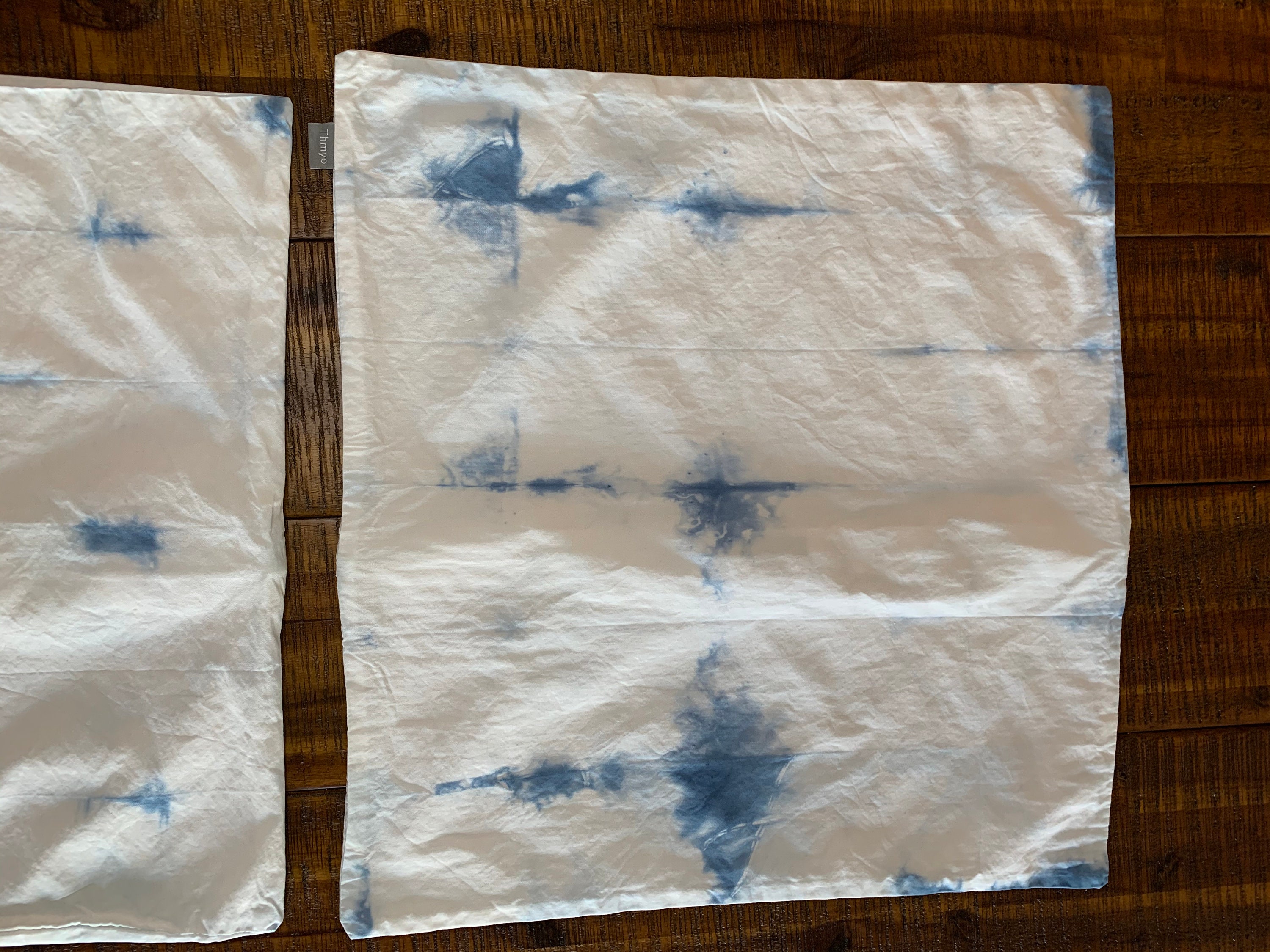 2 Set Decorative Shibori Pillow Cases 20x20 Etsy.de
