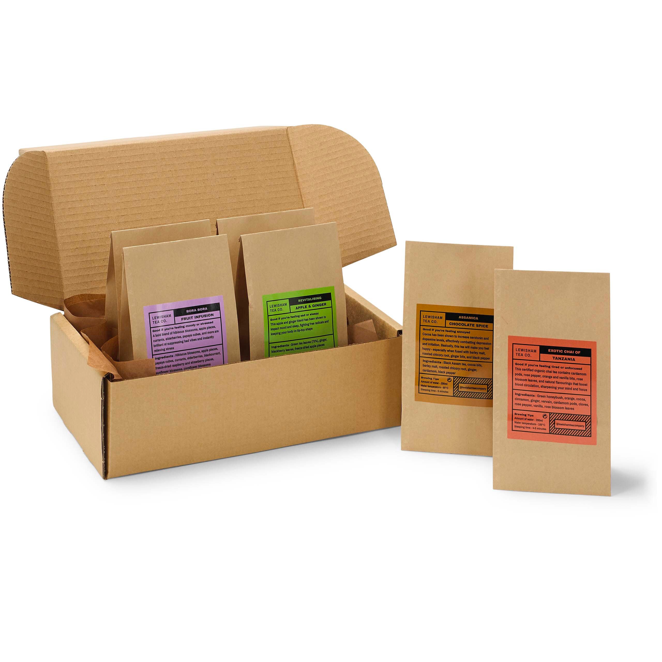 Black Tea Gift Set/Selection Box 3 x 15 teabags Black Tea Etsy