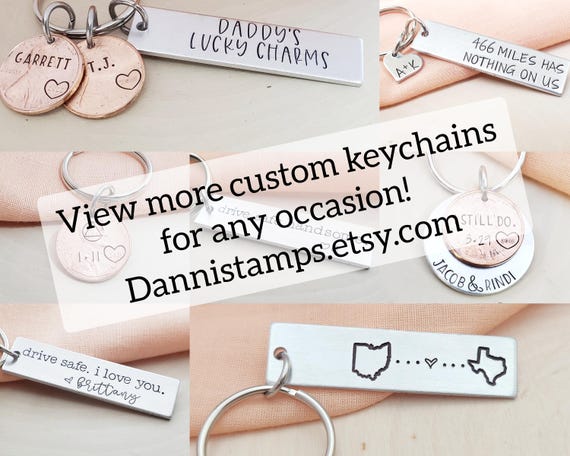 Be Safe I Love You Keychain be Safe I Love You Keychain With Custom Initial custom Keychain for Gift gift for Boyfriend girlfriend Etsy
