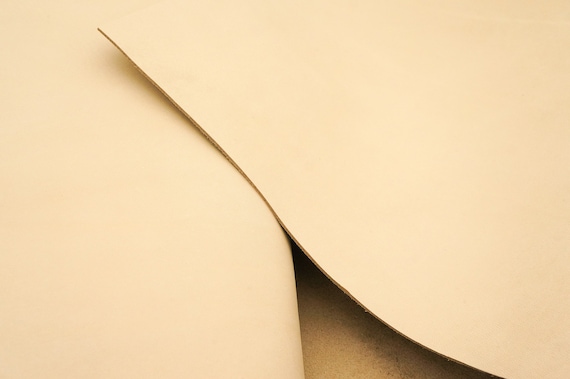 Veg Tan Leather Sheets of 1.3mm/3oz Thick. Pliable, Full Grain Vegetable  Tanned Leather, Crust Leather Good for Molding 