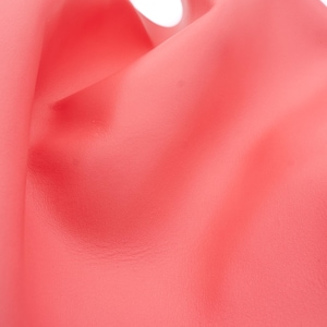 Nappa leather sheets in flamingo pink color. Good quality genuine  leather sheet color for DIY  and leather crafts