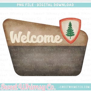 Camping Sign Clipart - Etsy