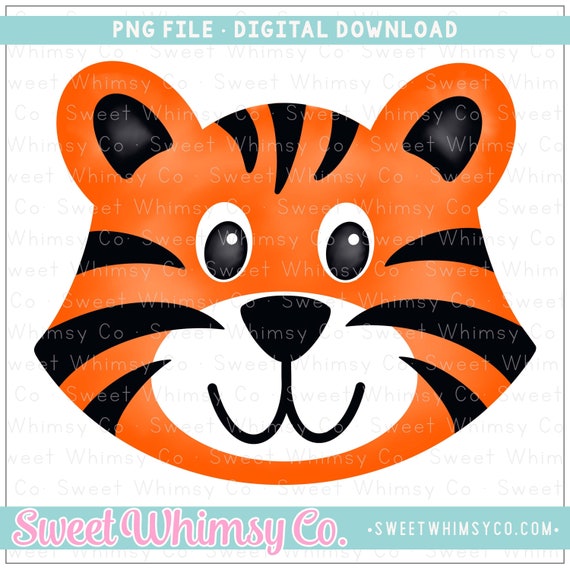 tiger face png sublimation design tiger printable clipart etsy tiger face png sublimation design tiger printable clipart