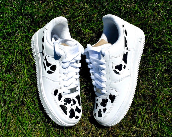 cow print af1