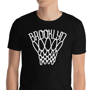Brooklyn Basketball Net Vintage Unisex T-Shirt