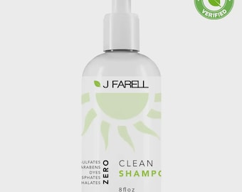 Fungal Acne Safe Shampoo by J Farell - Seb Derm Safe™ Shampoo and Low pH for Sensitive Scalps, Unscented & Malassezia Safe (8oz)