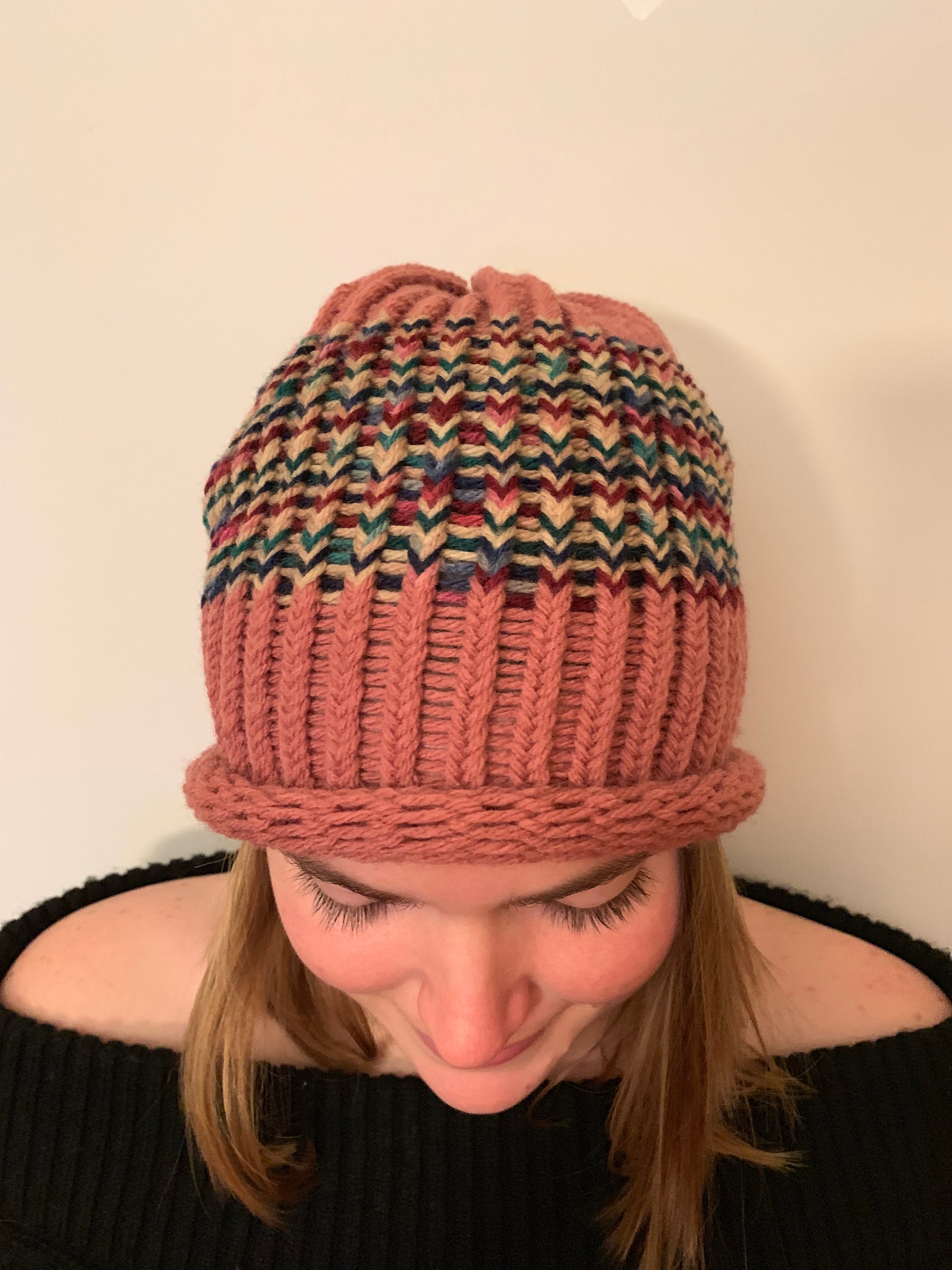Multi Colored Hat Etsy