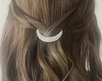  FOMIYES 3 pcs half up hair clip diamond hair clip