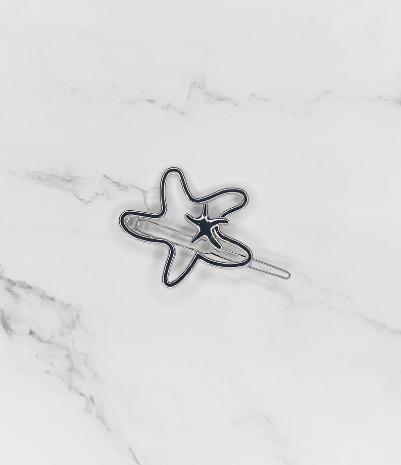 Star Hair Clip Gold Hair Clip Star Hair Accessories Star Etsy