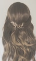 Branch Hair Pin | Twig Bobby Pin | Woodland Wedding Hair | Bridesmaid Hair | Cottagecore Hair Pin | Dainty Hair Pin | Minimal Bridal Hair 