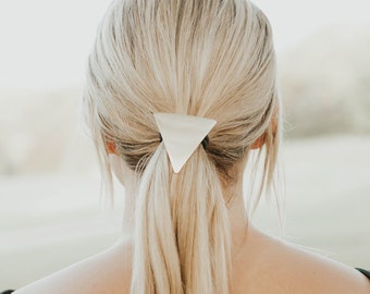 Triangle Boho Hair Tie ponytail holder