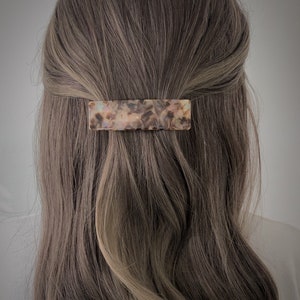 Acetate hair clip hair barrette | Resin hair clip hair barrette | Acrylic hair clip hair barrette