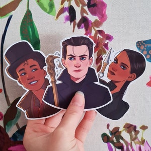 Shadow and Bone stickers | six of crows stickers