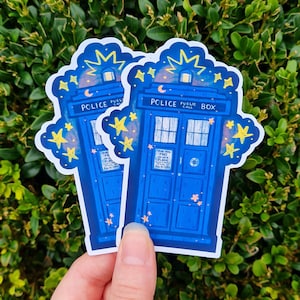 Police Box sticker | Tardis sticker