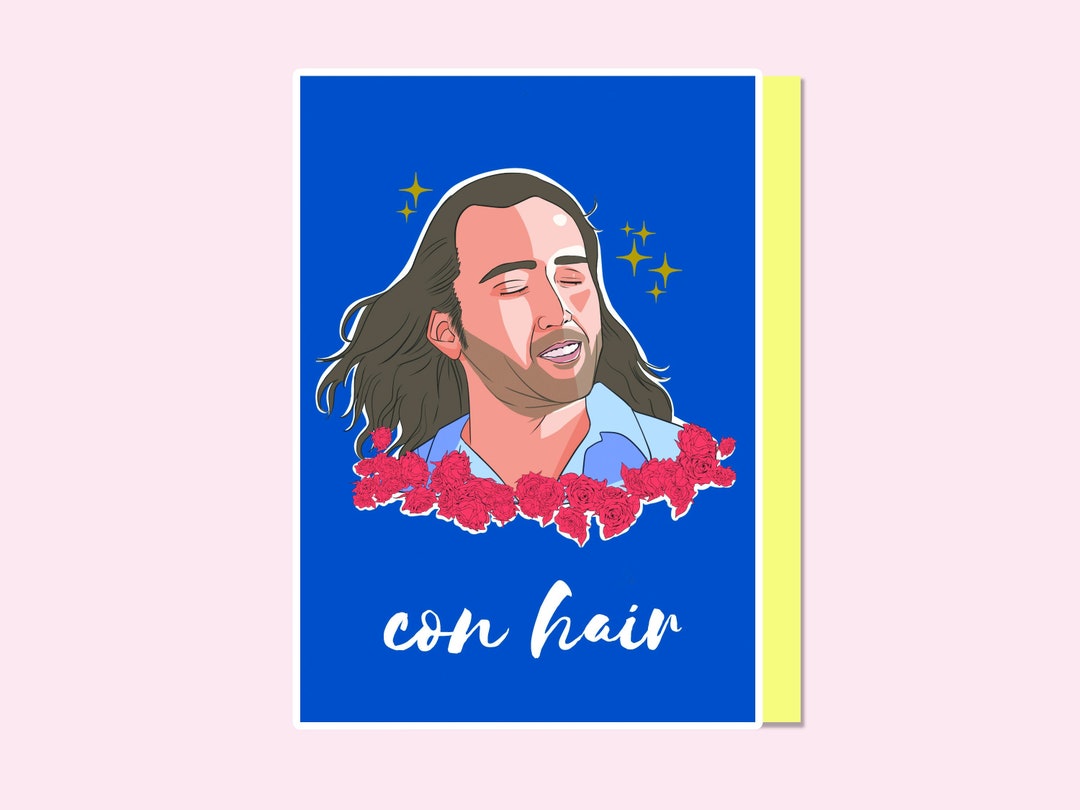 Nicolas Cage Birthday Card | Nicolas Cage Greeting Card | Con Air Card