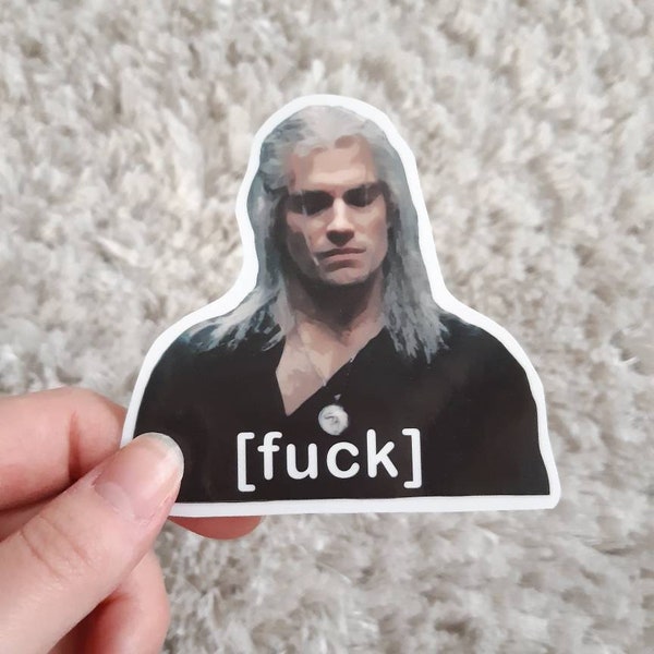 The Witcher sticker | Geralt of Rivia sticker