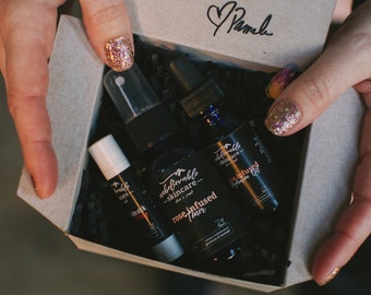 Facial Spa Gift Set - Luxury Skin Care Facial Set- Skin Care Routine Set- Organic Skin Care  - Skin Care Essentials - Clean Beauty