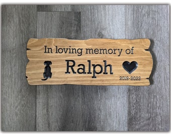 Outdoor Carved Sign, custom Wooden Carved Pet memorial Sign, spruce Trees, Camp Sign,  Lake house Sign, Cottage Sign, Rustic Signs