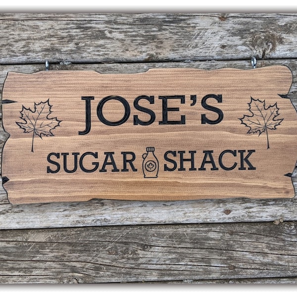 Personalized sugar shack signs for sugar shack signs , custom signs, wood signs, maple tree farm, woods sign, wall decor