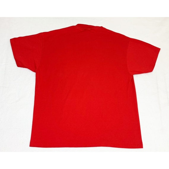 Vintage Winnie The Pooh T-Shirt Red XL Mickey Inc… - image 2