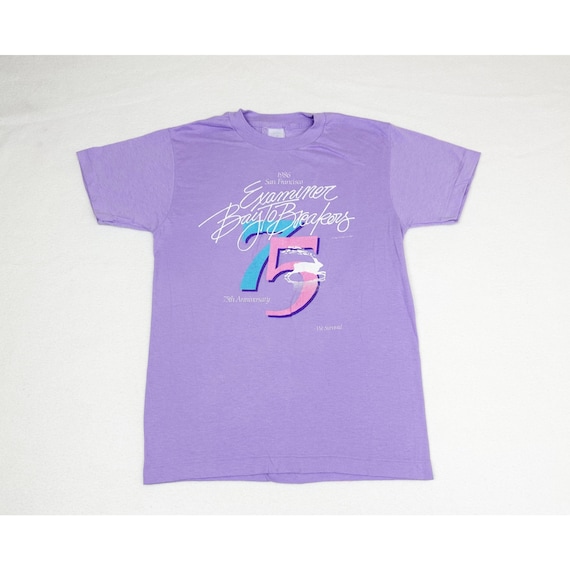 Vintage 1986 Bay To Breakers Race T-Shirt San Fra… - image 1
