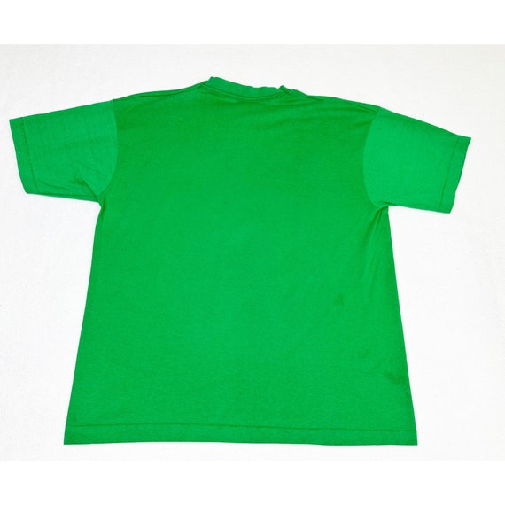 Vintage 90s Shamrock State T-Shirt XL Green Lepre… - image 3