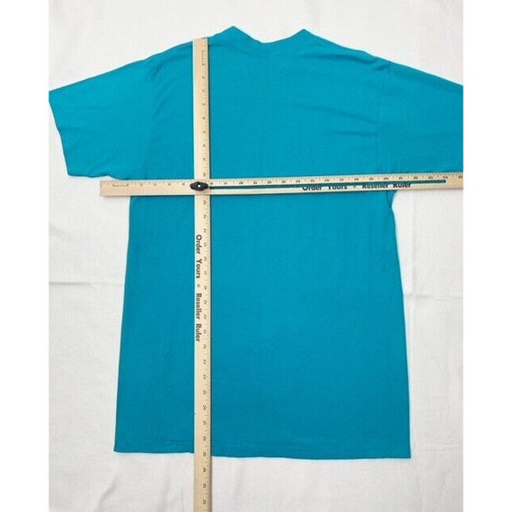 Vintage 80s Sanibel Island T-Shirt Large Blue Gre… - image 6