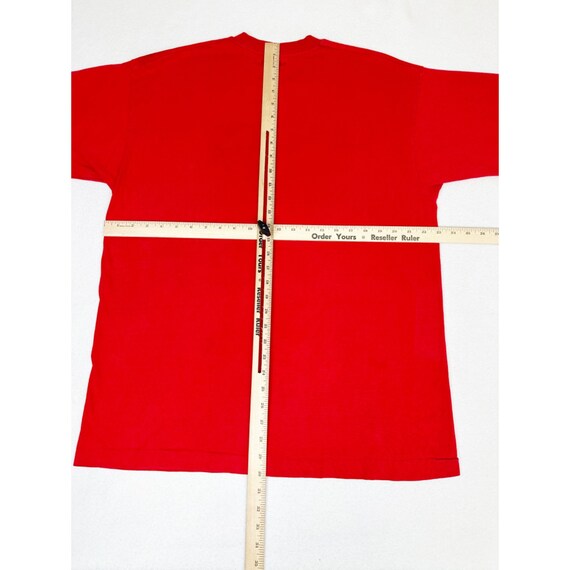 Vintage 90s Beale Street Memphis T-Shirt Red XL T… - image 7