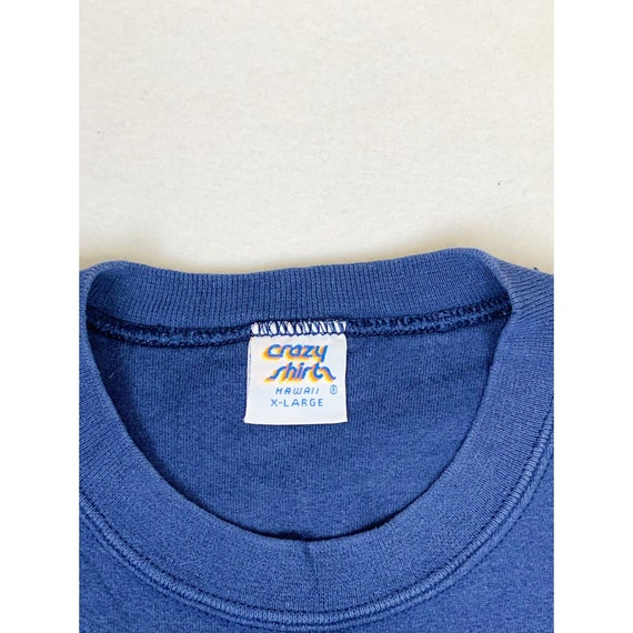 Vintage San Francisco Sweatshirt Pier 39 Blue XL … - image 5