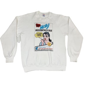 Vintage 1994 Angry Housewives Sweatshirt Musical Play Large Broadway