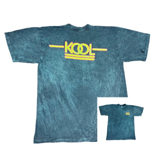 Vintage Kool T-Shirt XL Cigarettes Tie Dye Stone … - image 1