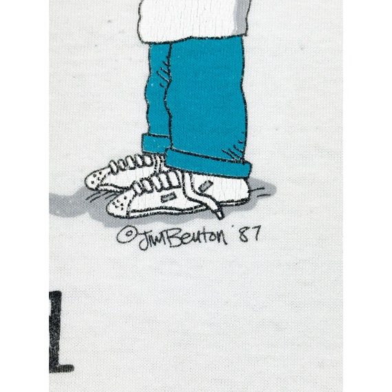 Vintage 1987 Jim Benton Mr. Dad T-Shirt Large Com… - image 6
