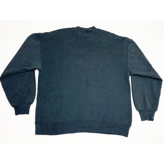 Vintage 90s Christian Eagle Sweatshirt Large Blac… - image 2