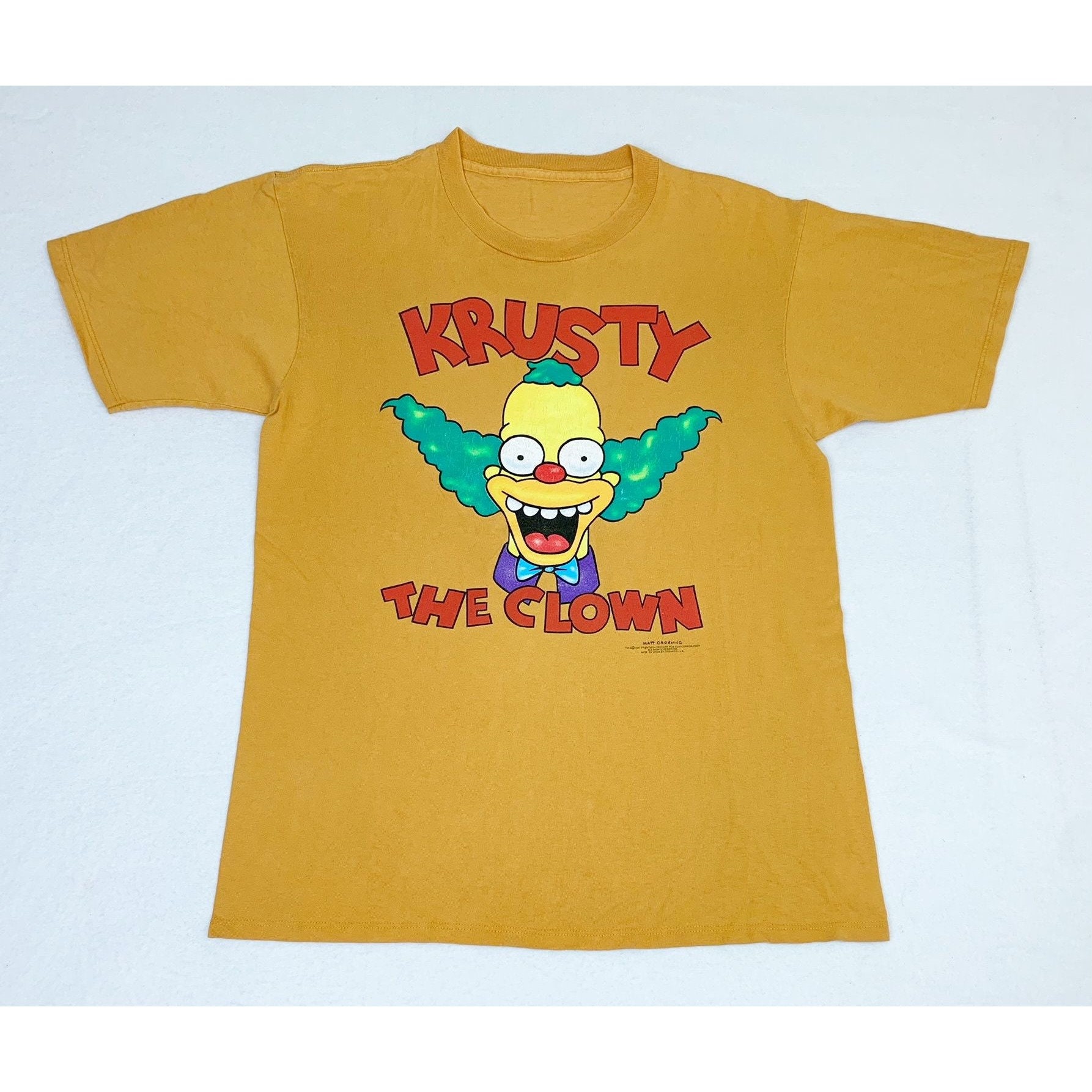 Vintage 1997 Krusty the Clown T-shirt the Simpsons TV Movie - Etsy